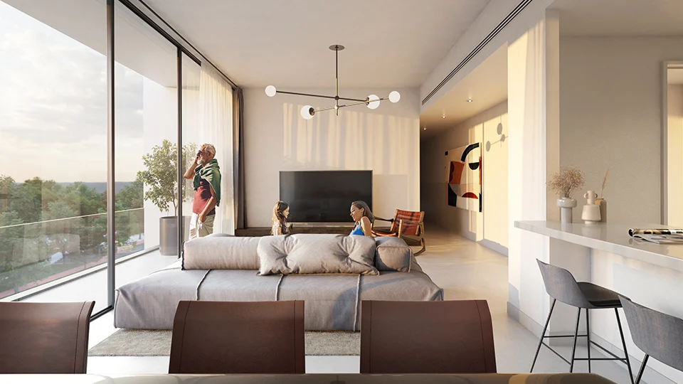 Safa Apartments facilities at Aljada Sharjah
