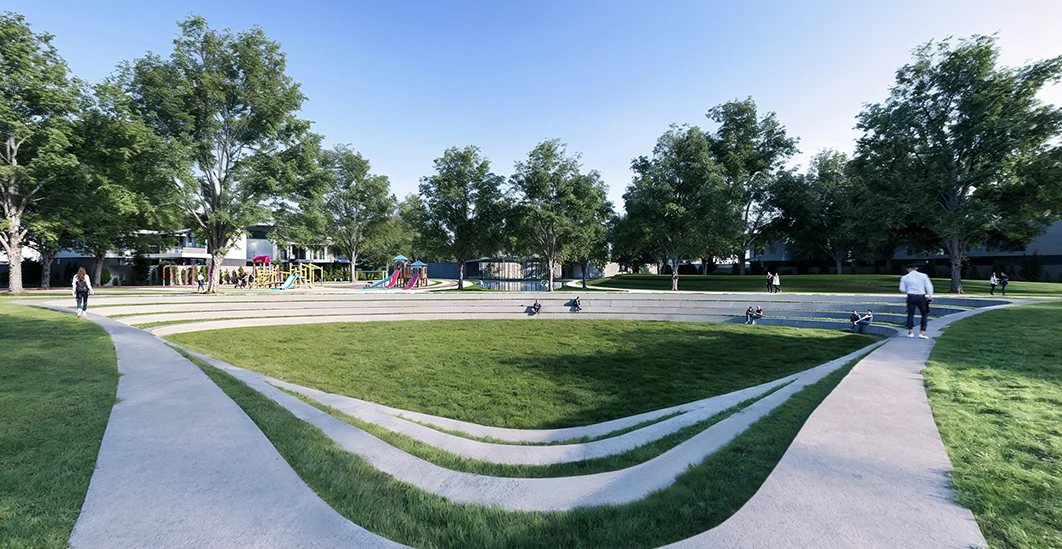Masaar 3 kids adventure playground and green community space